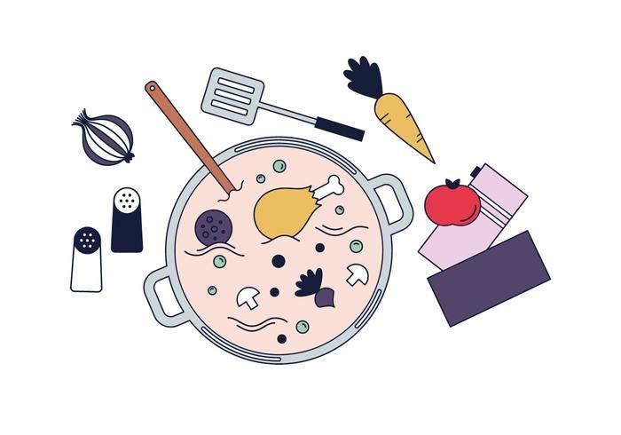 美味的食物矢量
