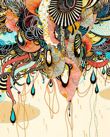 澳大利亚插画师yellenajames作品1