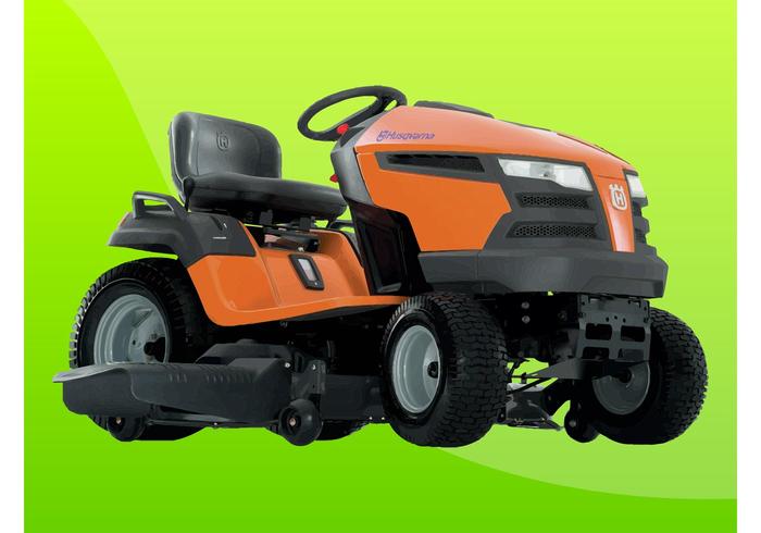 草坪拖拉机