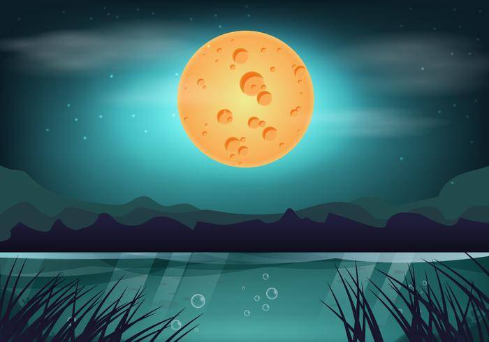 美月夜沼泽