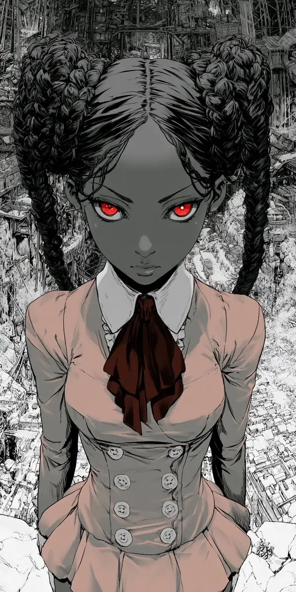 Anime Victorian Fantasy Woman Midjourney提示词
