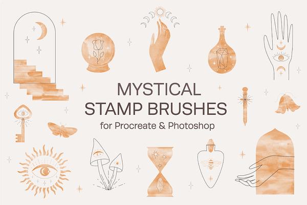 Mystical Stamp Brushes for Procreate