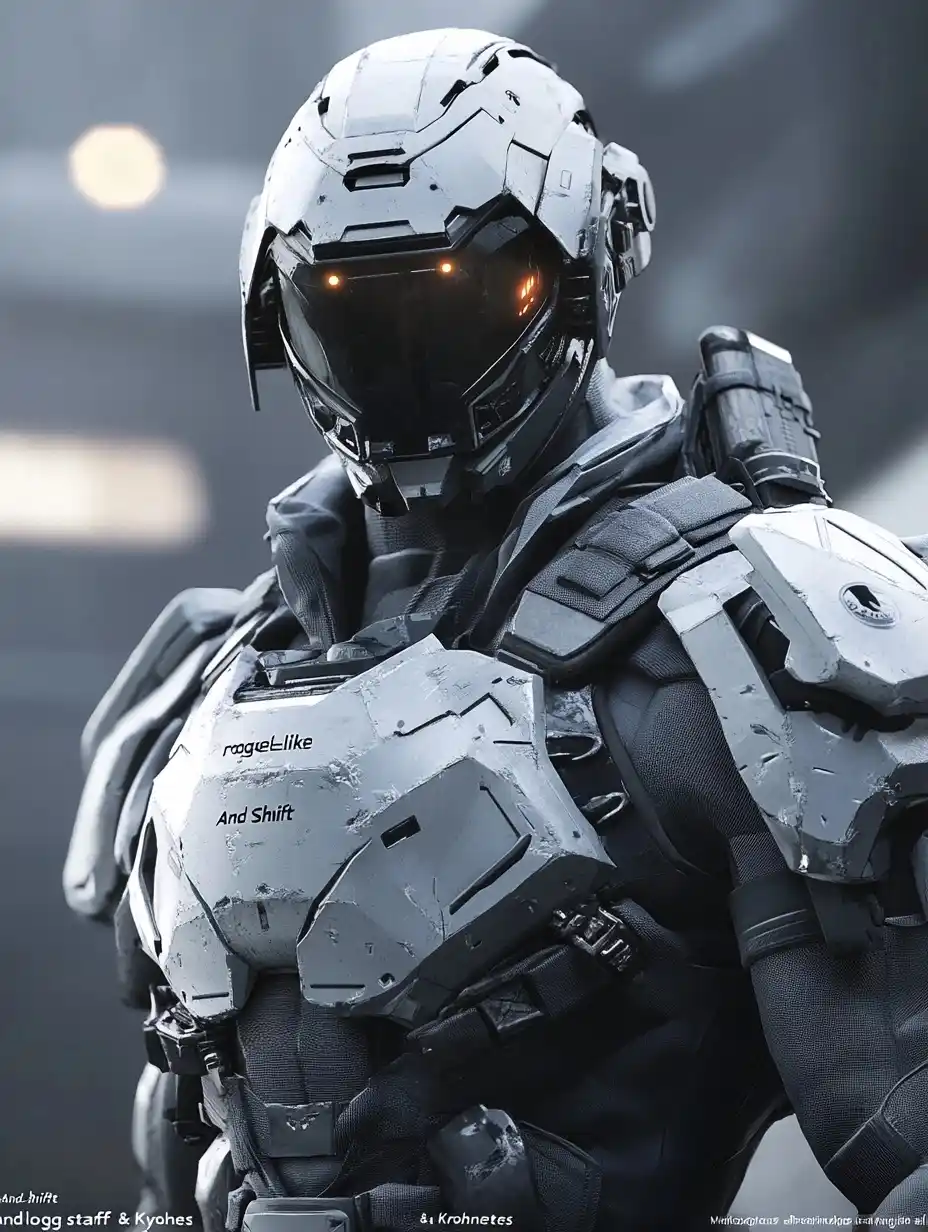 Sci-Fi Character Concept Art Midjourney提示词