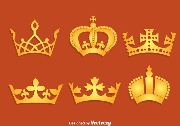 金英国皇冠矢量