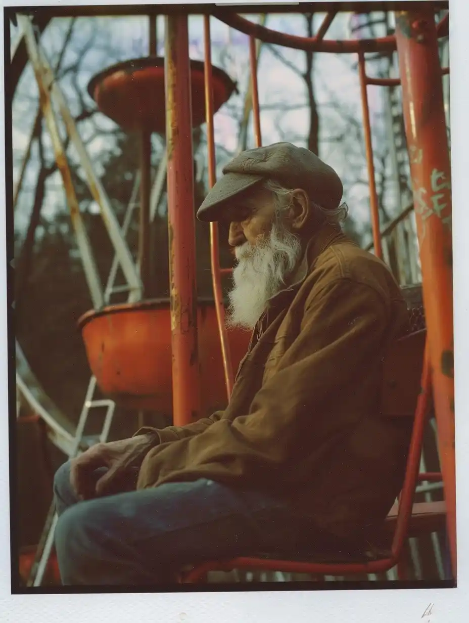 Liminal Polaroid Playground Midjourney提示词