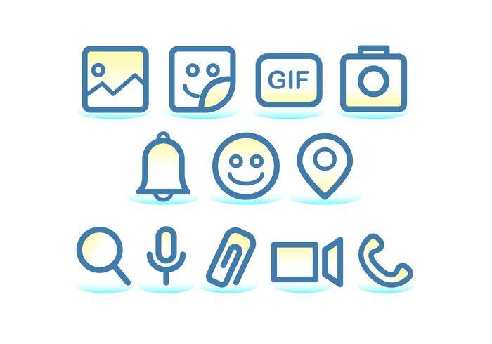 技术Facebook Messenger图标