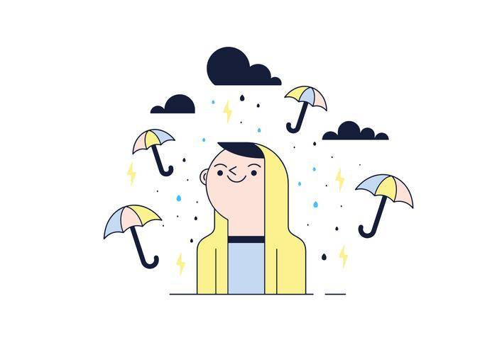 免费风暴矢量