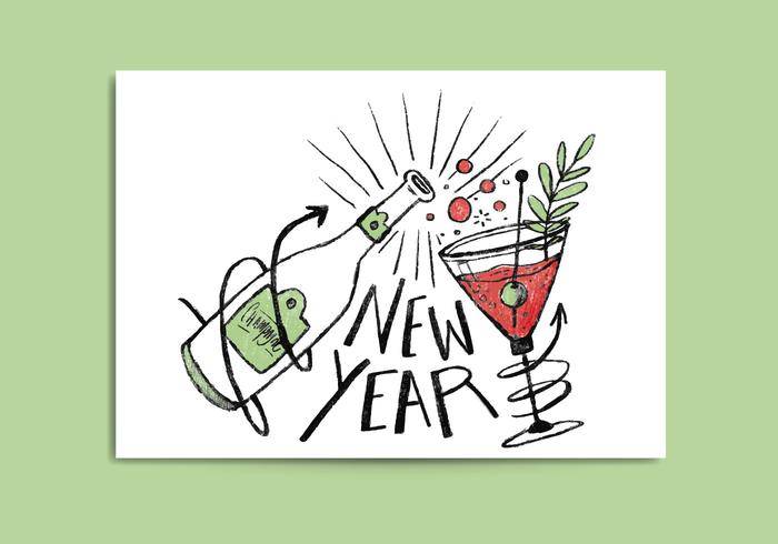 免费的新年卡