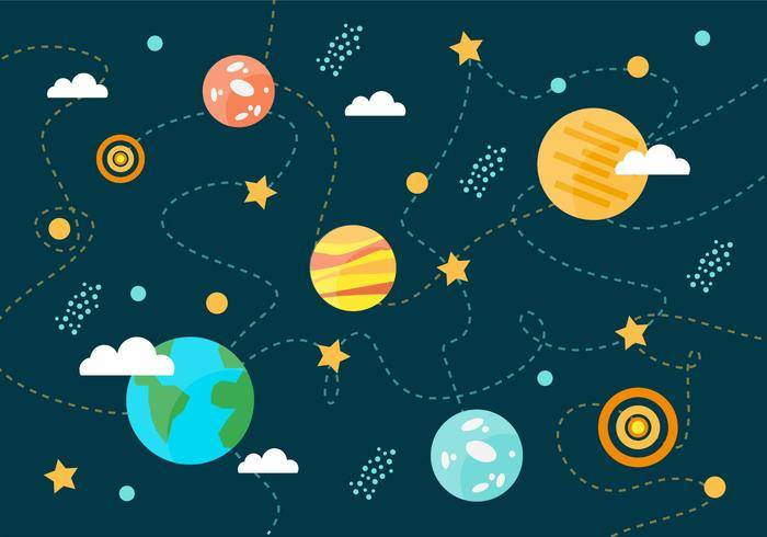 空间行星传染媒介背景的自由汇集