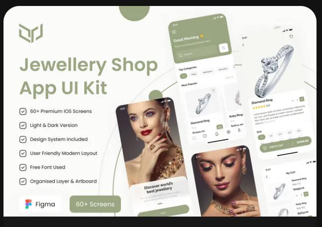 Jewellery Shop App UI Kit