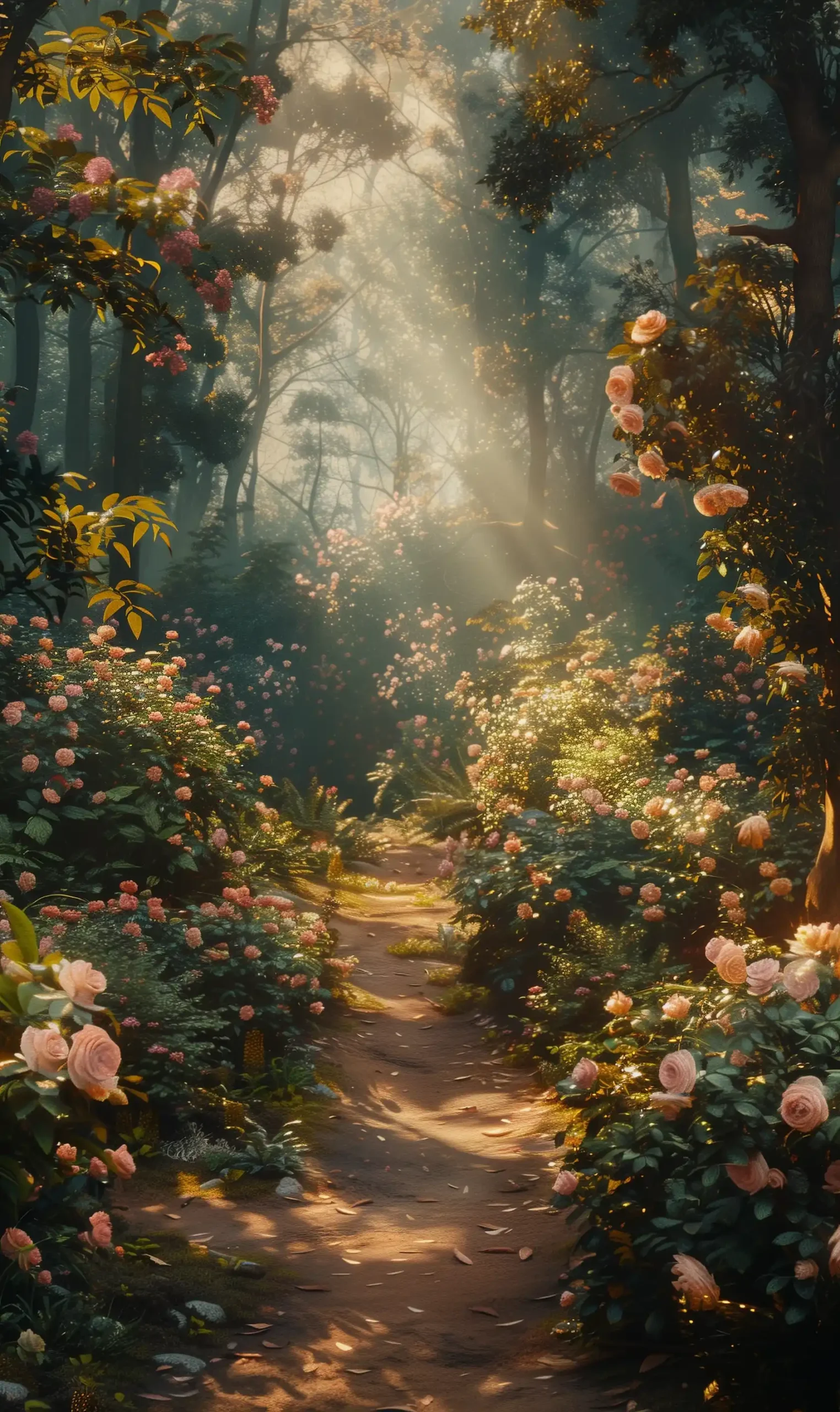Renaissance Gardens in UHD Midjourney提示词