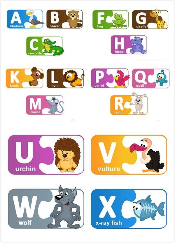 卡通儿童学英语