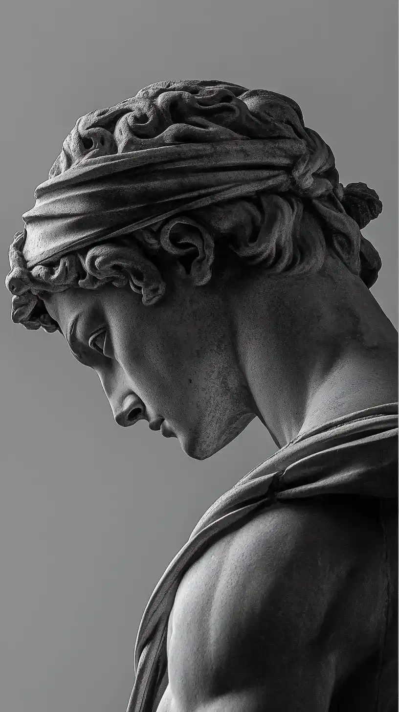 Black Marble Zeneca Sculpture Midjourney 提示词生成效果