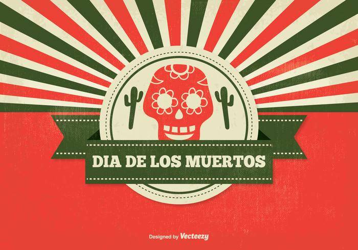 Dia de Muertos例证