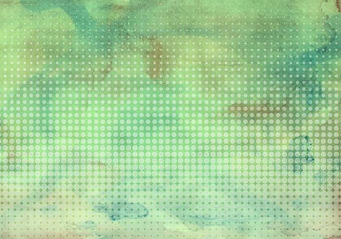 免费矢量彩色水彩背景与半色调