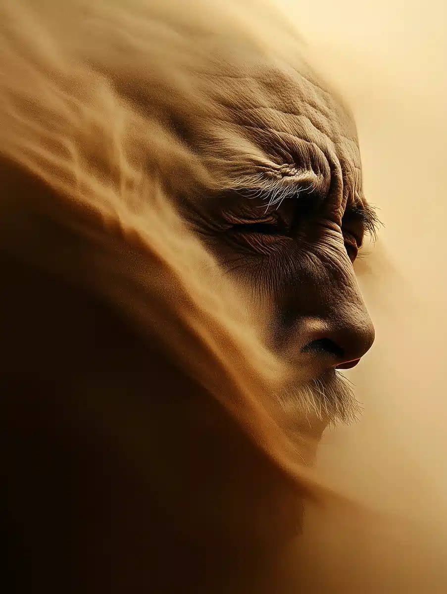 Sandstorm Editorial Photography Midjourney提示词