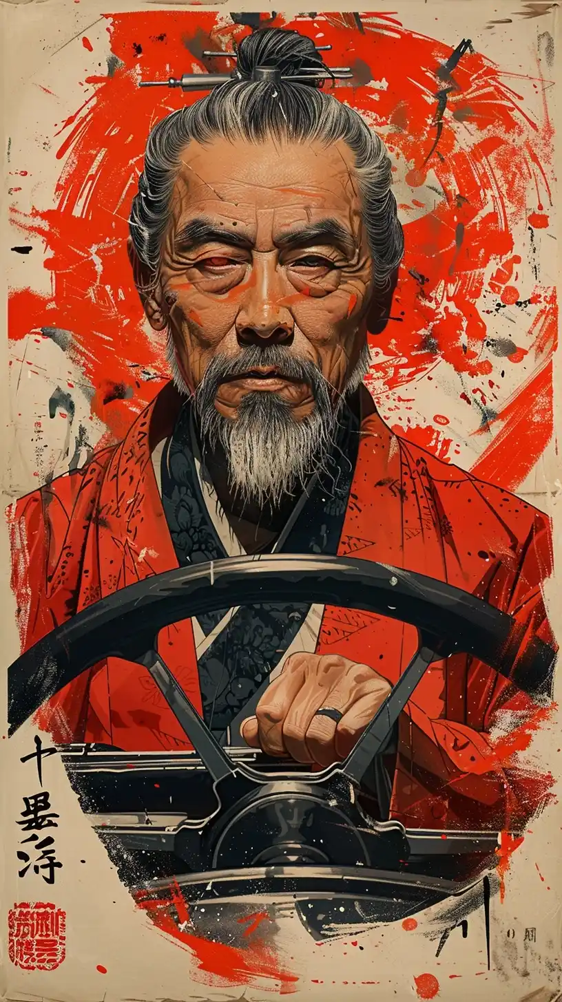 Chinese Print Mania Midjourney提示词