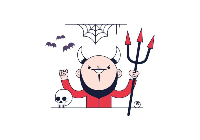 免费的恶魔矢量