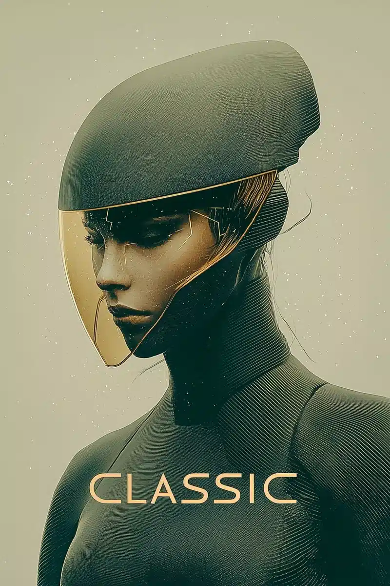 Futuristic Cosmonaut in Cyberpunk Midjourney提示词