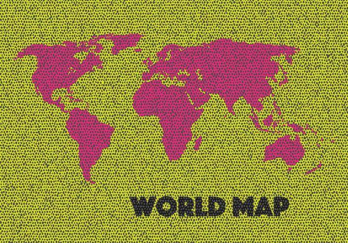 世界地图矢量