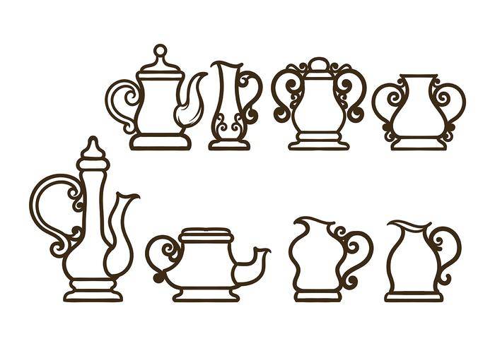 简单的茶壶载体