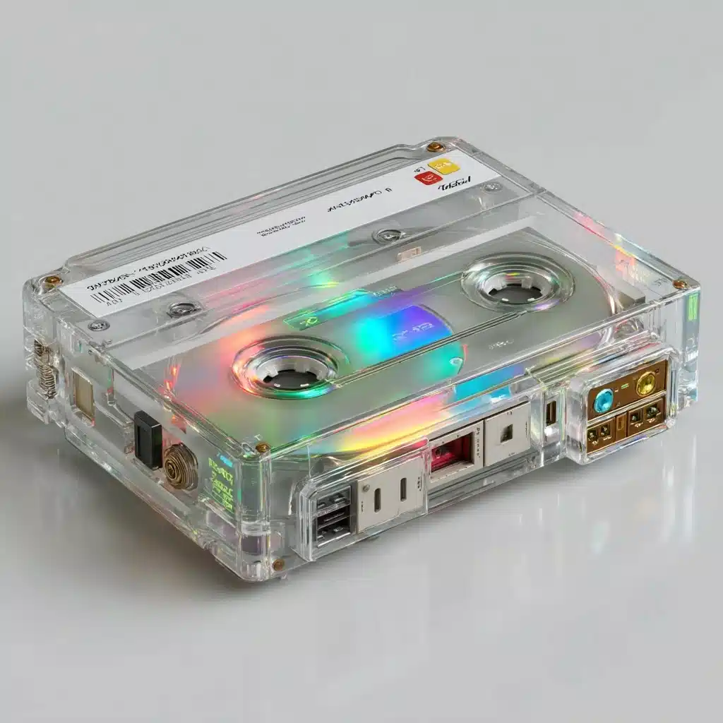 Futuristic Holographic Diskette Midjourney提示词