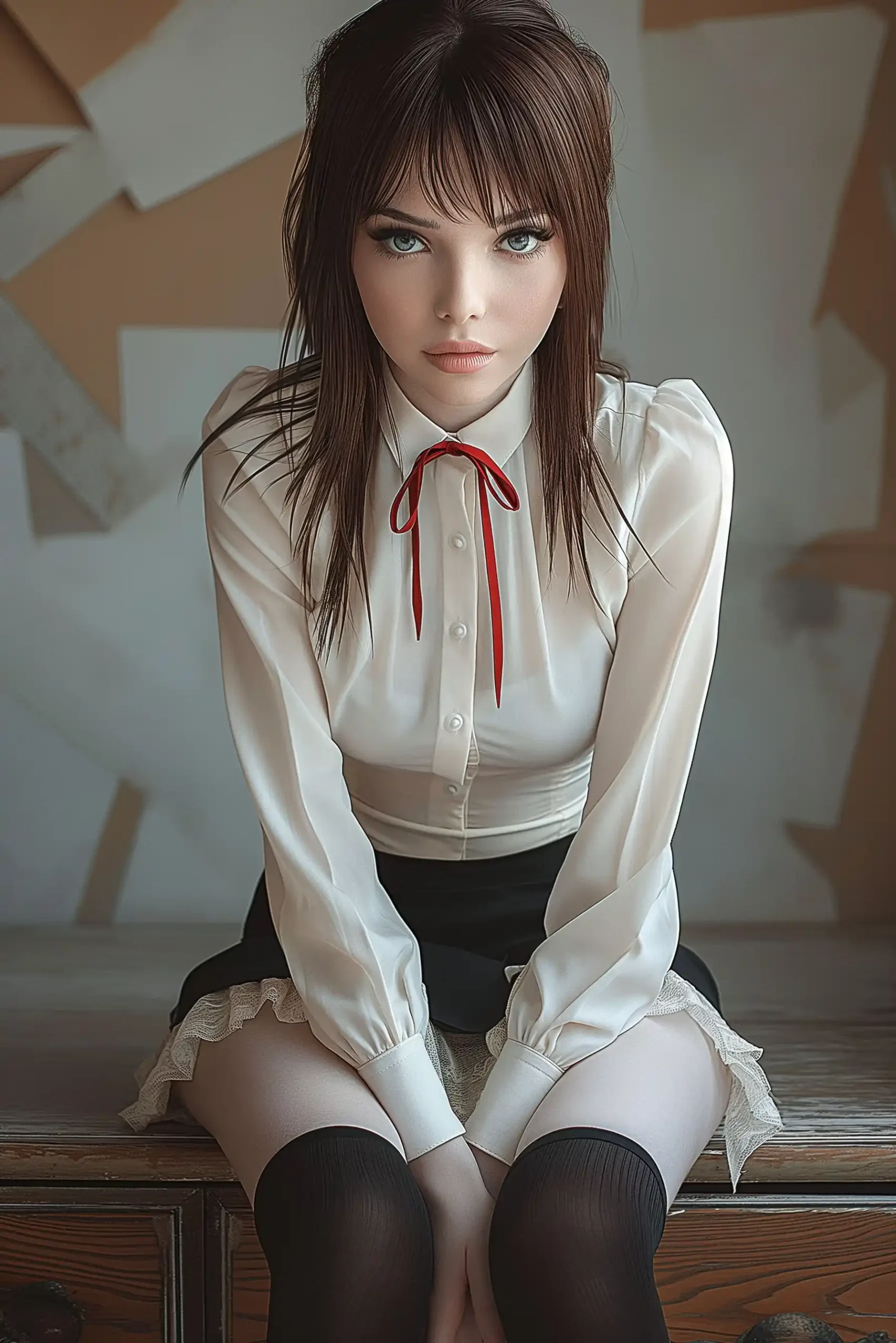 Fashion Model Chaos 30 Midjourney提示词