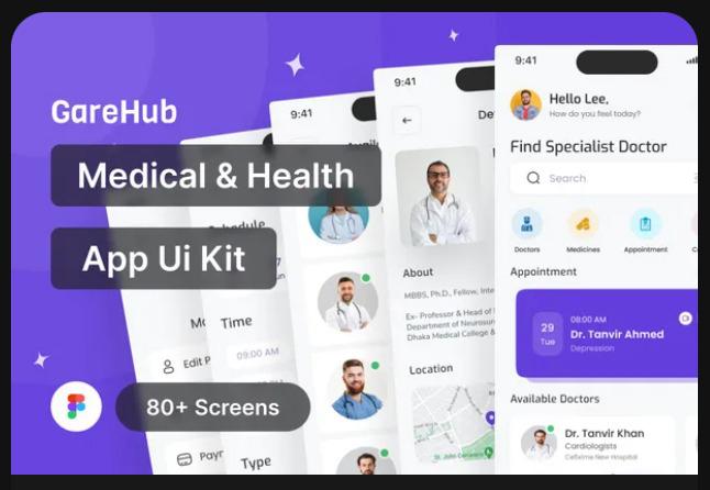 Medical & Health App Ui Kit