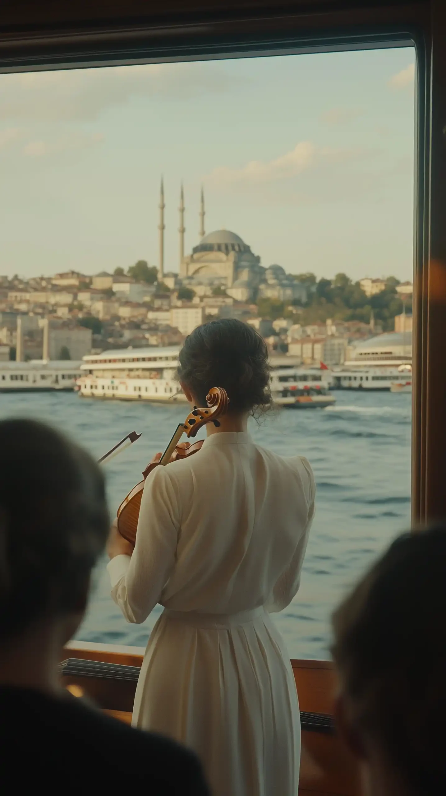 Orchestra Ferry in Istanbul Midjourney提示词