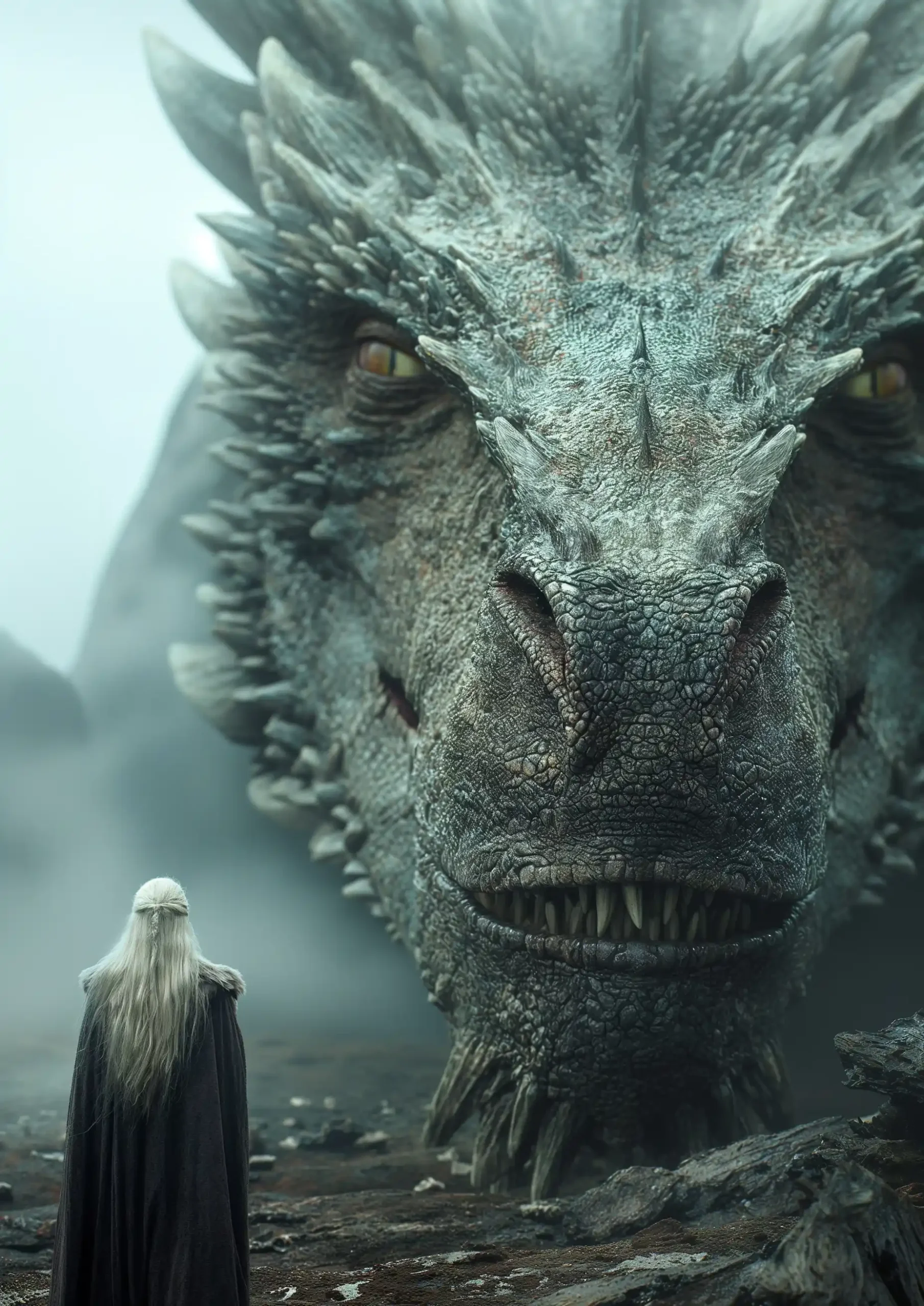 Cinematic Dragon War Hasselblad Stylize Midjourney提示词