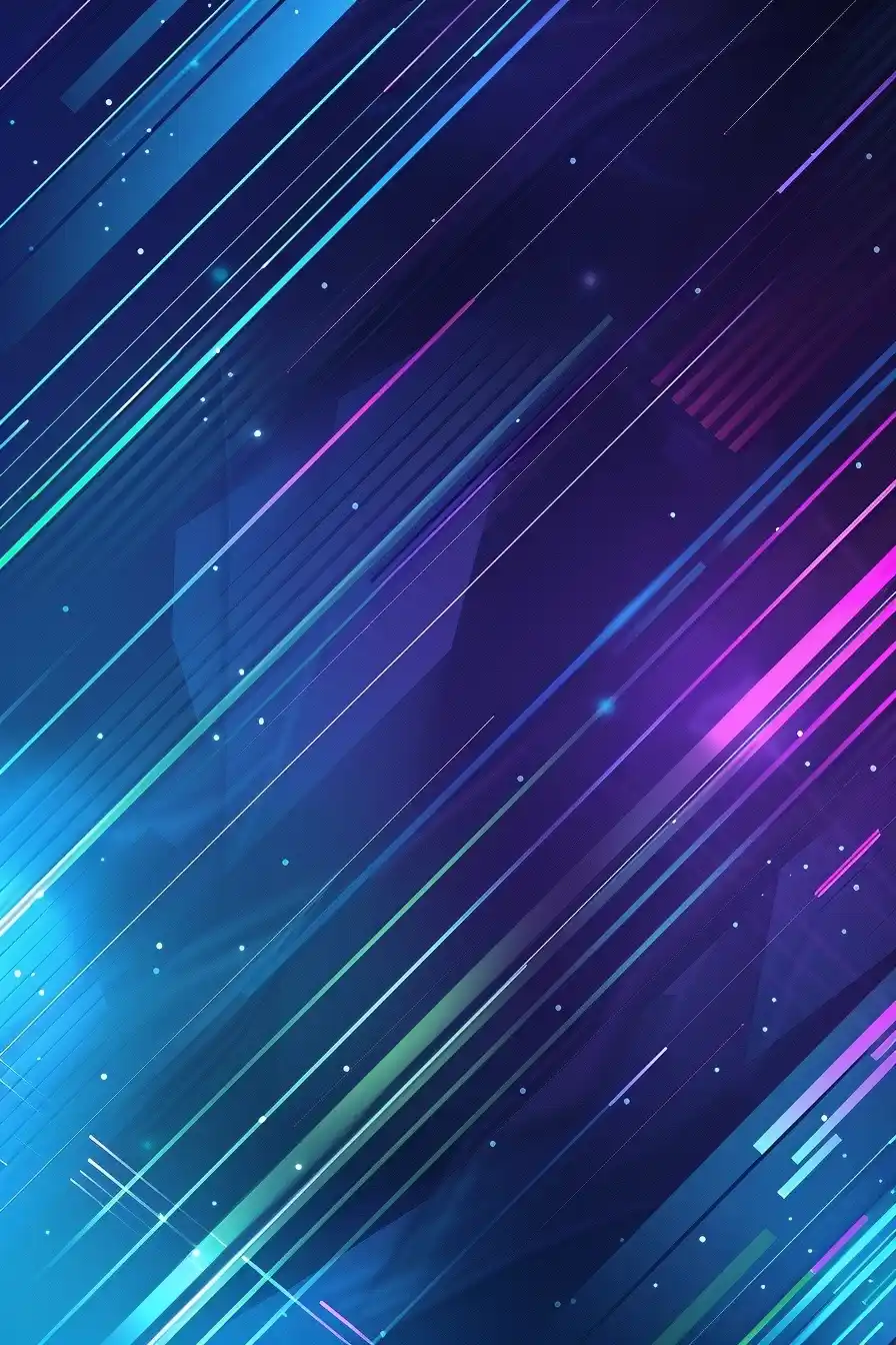 Abstract Futuristic Gaming Background Midjourney提示词