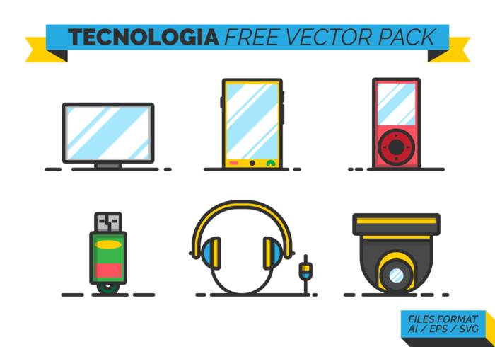 Tecnologia免费矢量包