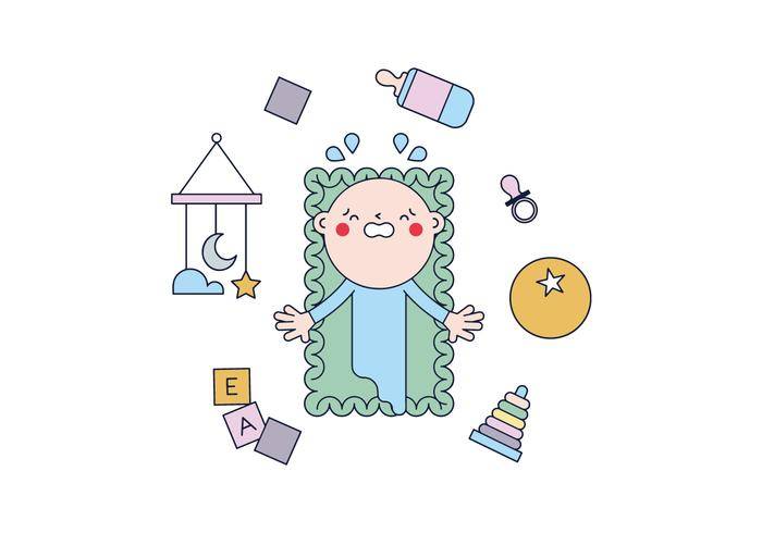 免费新出生的矢量