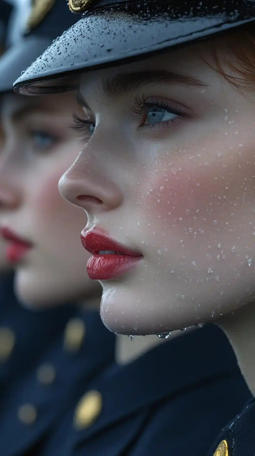 Cinematic Portraits of Russian Women Midjourney 提示词生成效果