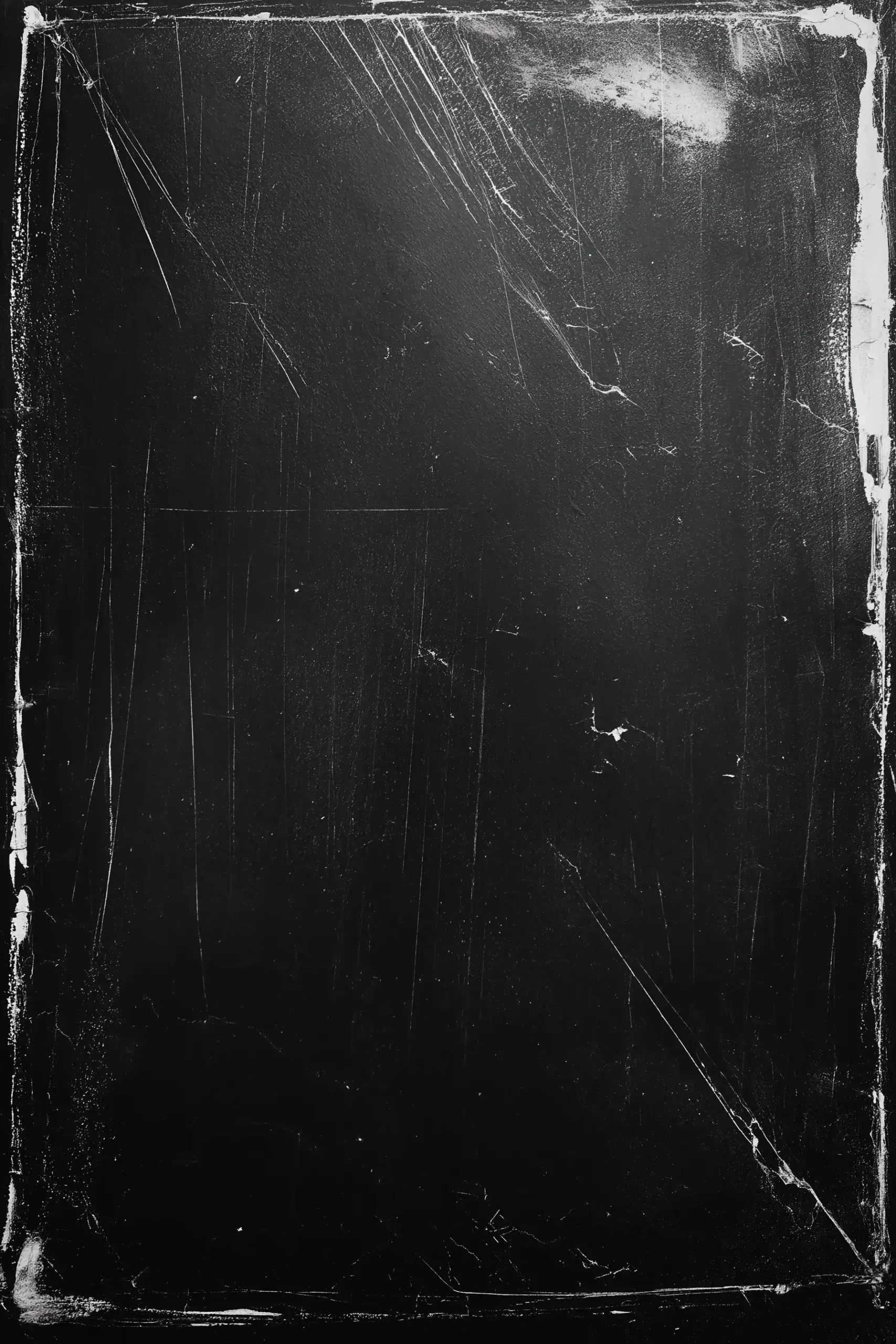 Scratched Black Paper Texture Midjourney提示词