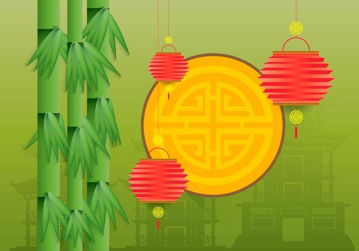 中国城镇插图
