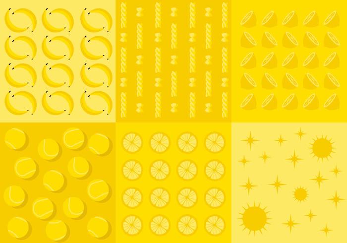 黄色背景