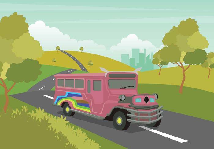 免费Jeepney插图