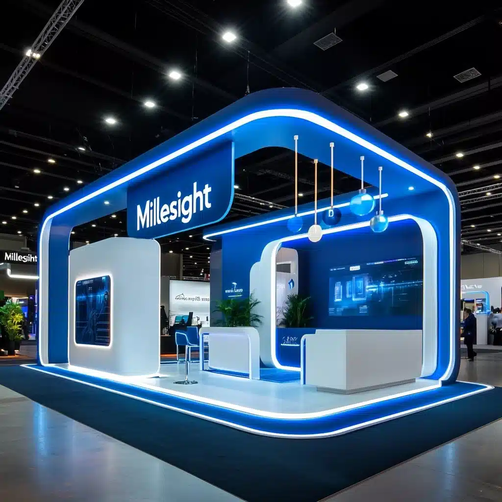 Milesight Booth Design Overview Midjourney提示词