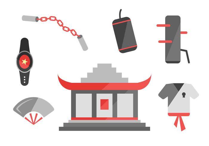免费独特的Dojo套件矢量
