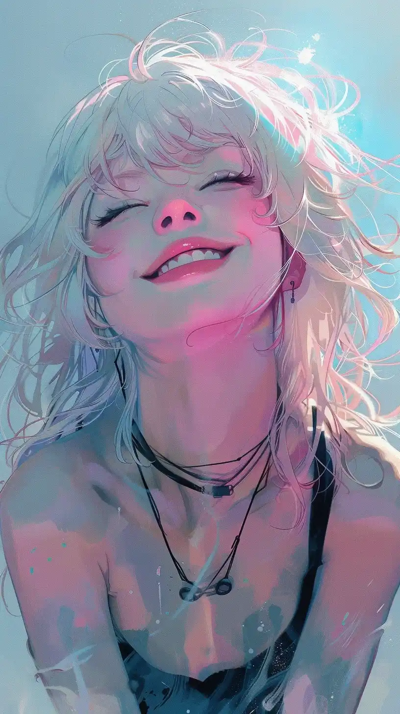 Raw Smile Amano Minimalism Midjourney提示词