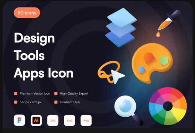 Design Tools Apps Icon