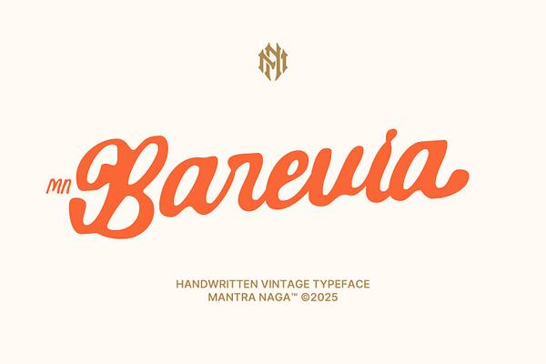 MN Barevia Handwritten Vintage