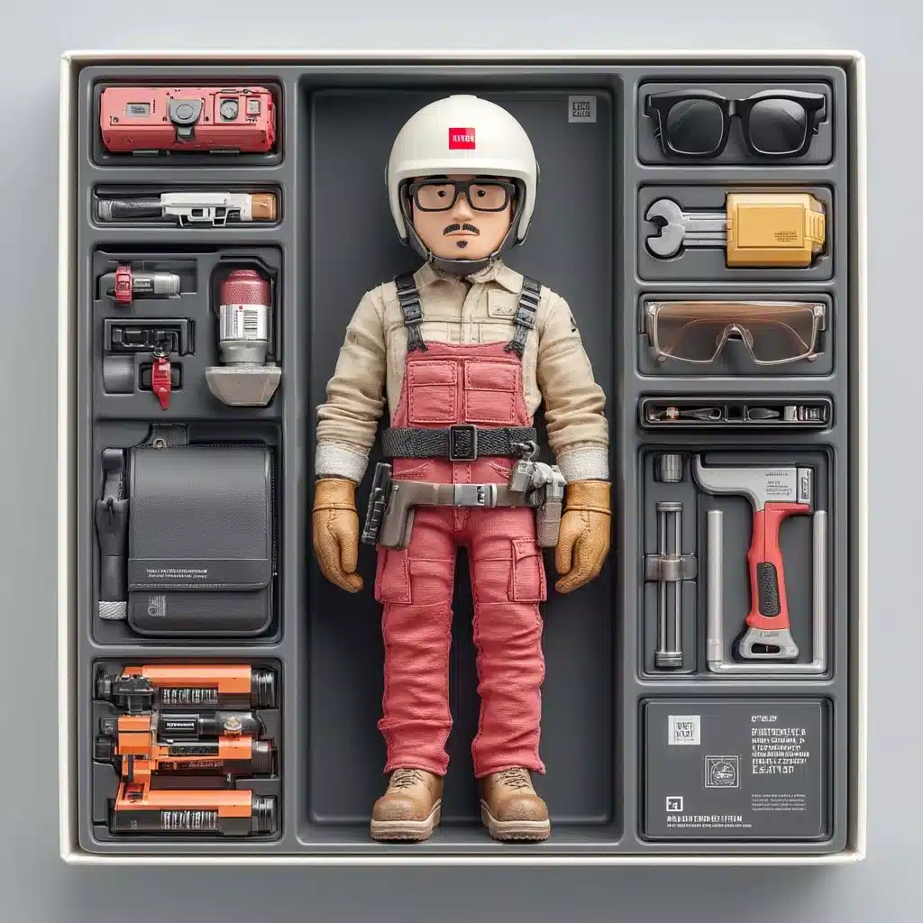 Collectible Action Figure Packaging Midjourney提示词