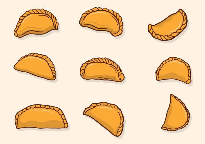 免费的Empanadas矢量