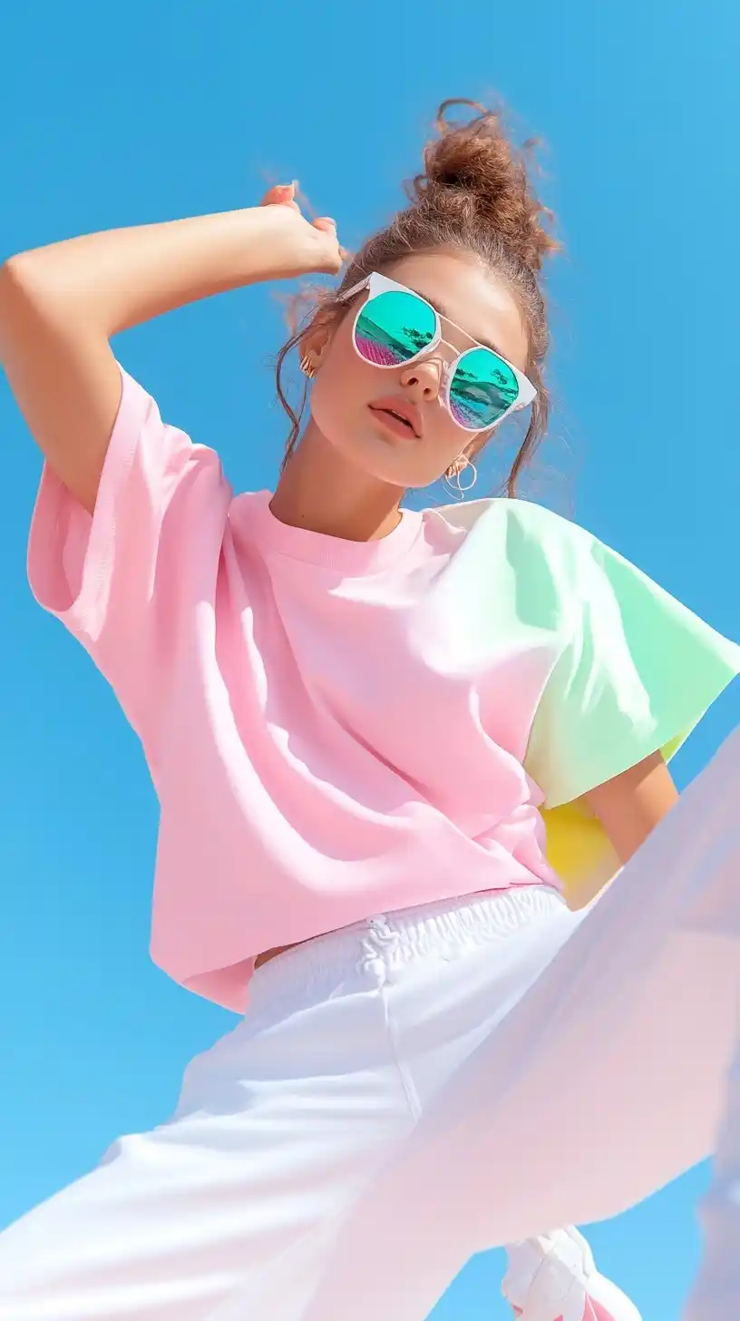 Photorealistic Dancing Girl Midjourney提示词