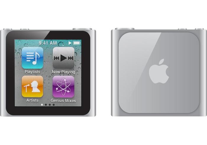 iPod nano免费矢量