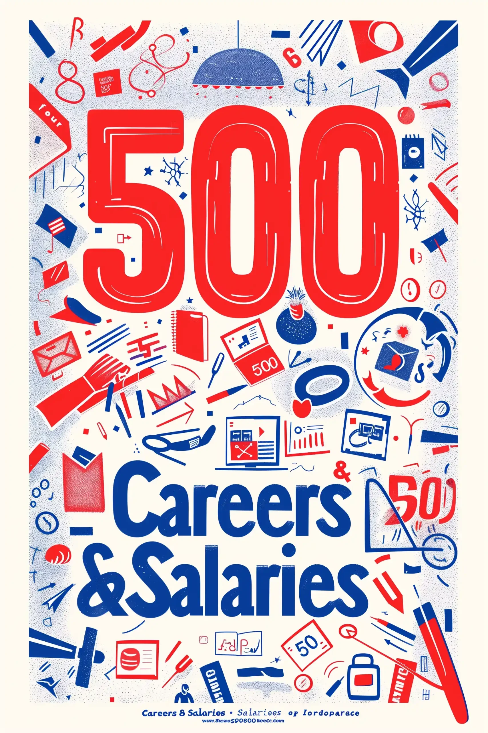 Bold Red 500 Careers Midjourney提示词
