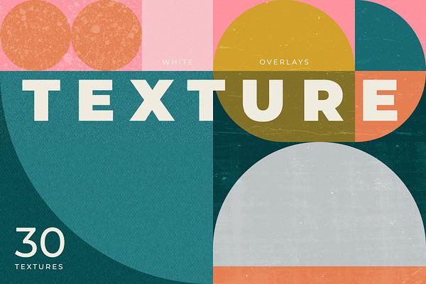 White Texture Overlays