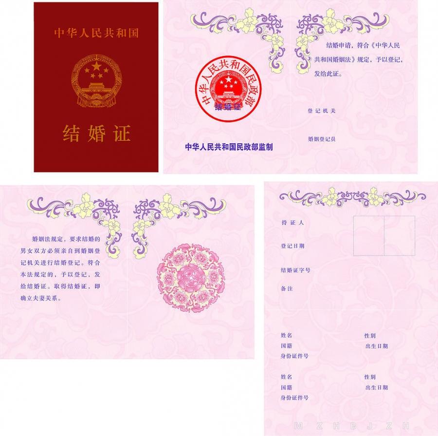 结婚证书